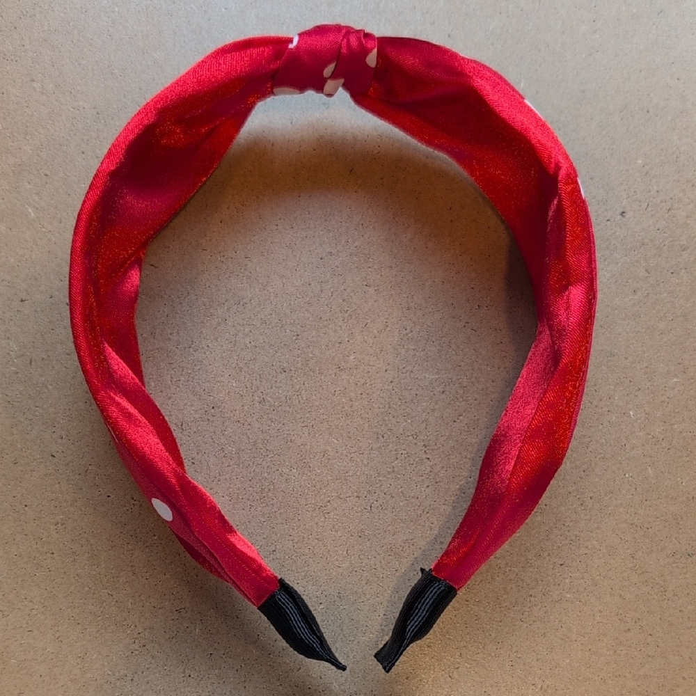 Red Polka Dot Headband